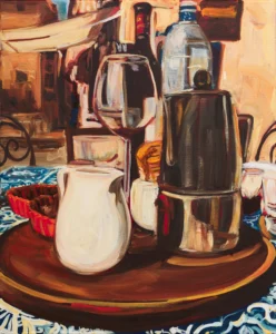 Rimini, 2025,Öl auf Leinwand, 60 x 50 cm